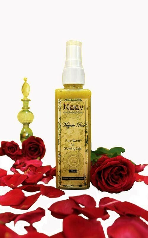 Neev Rose Majestic Glow Face Wash 100ml