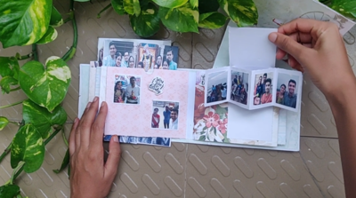 Cake Slice Photo Album - Hand-Made