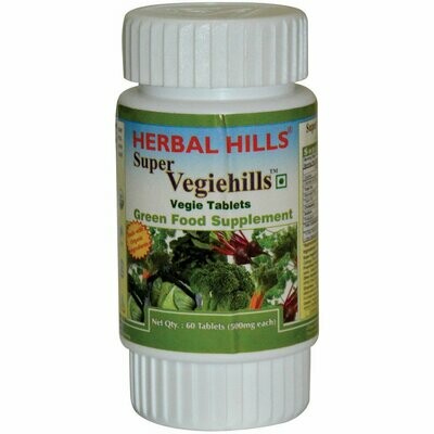 Herbal Hills Super Vegiehills Vegie 500mg 60Tablets