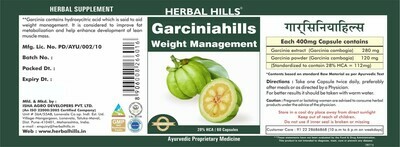 Herbal Hills Garciniahills 60Capsule