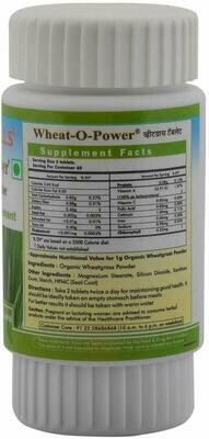 Herbal Hills Wheat-O-Power, Wheatgrass 60Tablets