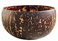 Coconut Shell Hand Made Without Bottom Bowl Small
