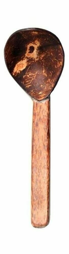 Coconut Shell Hand Made Serving Spoon Eco - Friendly