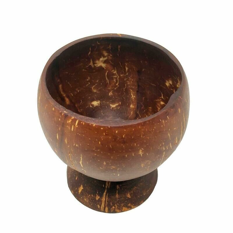 Coconut Shell Hand Made Curd Bowl Without Handle Eco - Friendly