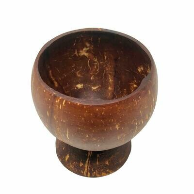 Coconut Shell Hand Made Curd Bowl Without Handle Eco - Friendly