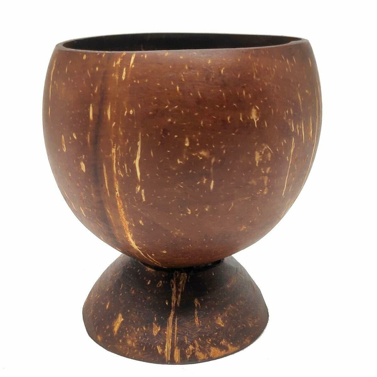 Coconut Shell Hand Made Juice Cup Without Handle Eco - Friendly
