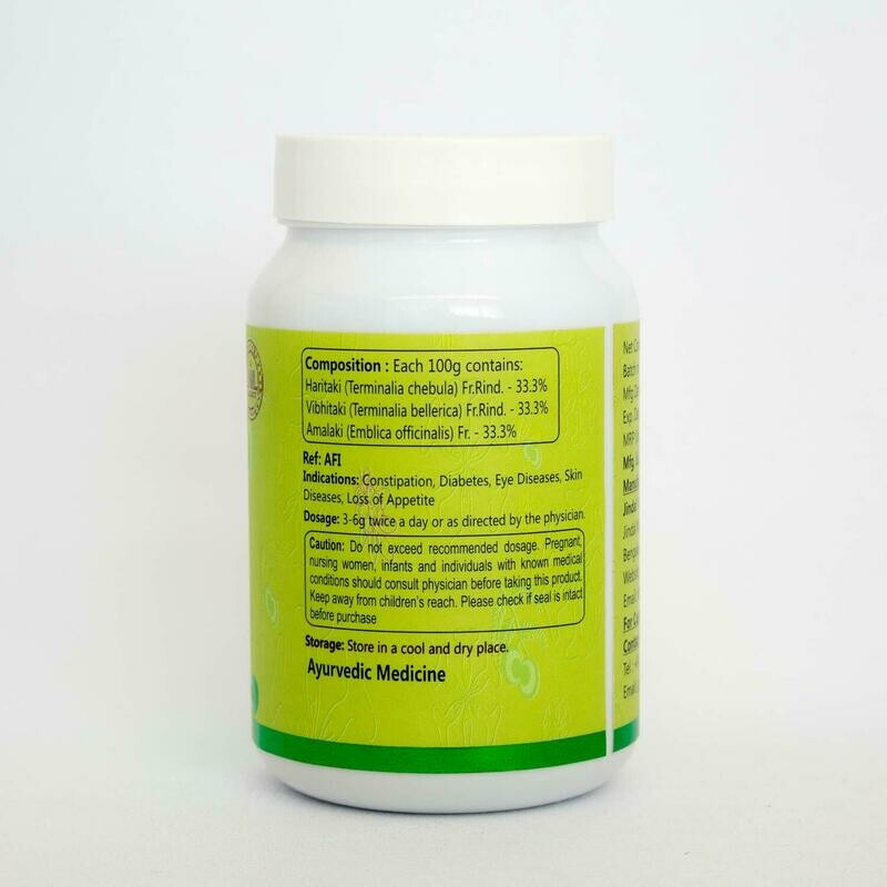 Jindal Herbals Triphala Churna 100g