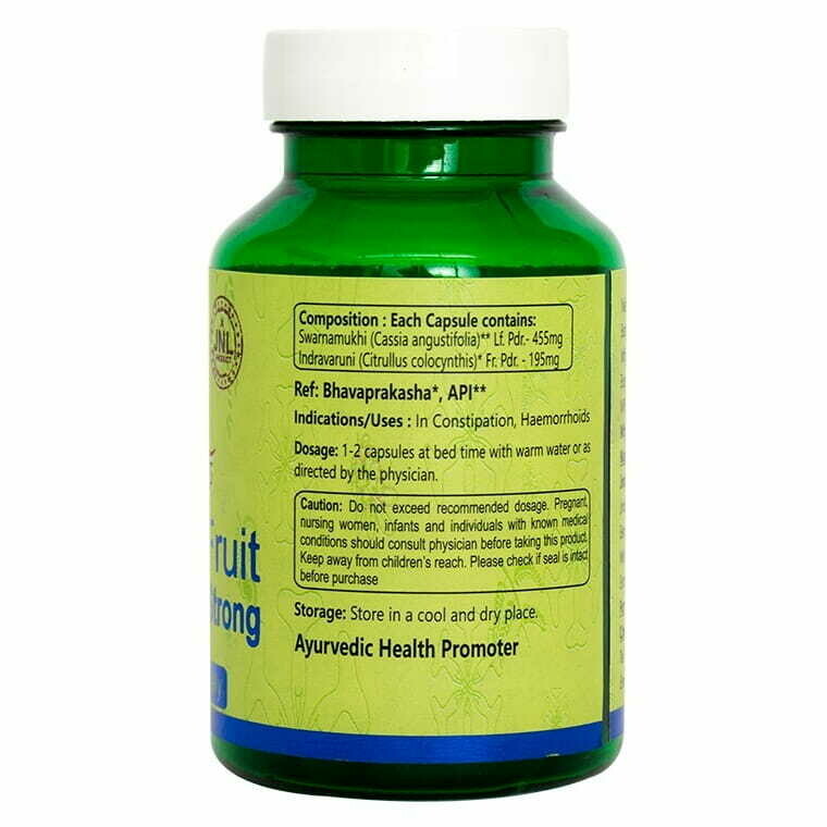 Jindal Herbal Senna Wild - Fruit Strong 60Capsules