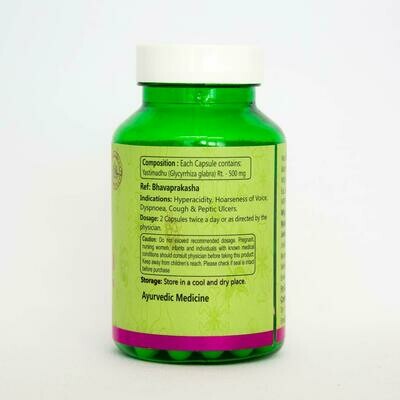 Jindal Herbals Yastimadhu 60Capsules