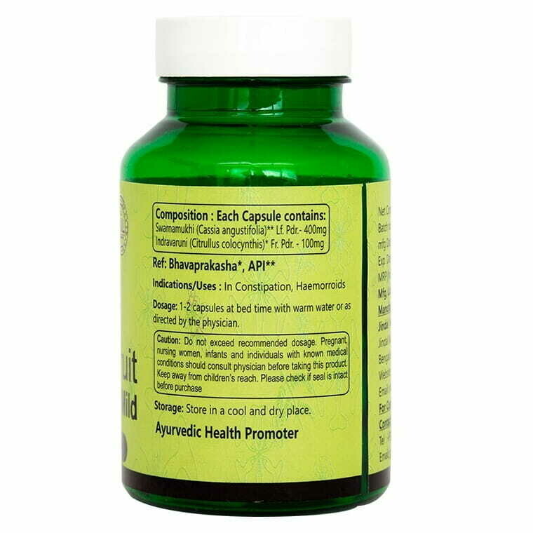 Jindal Herbal Senna Wild - Fruit Mild 60Capsules