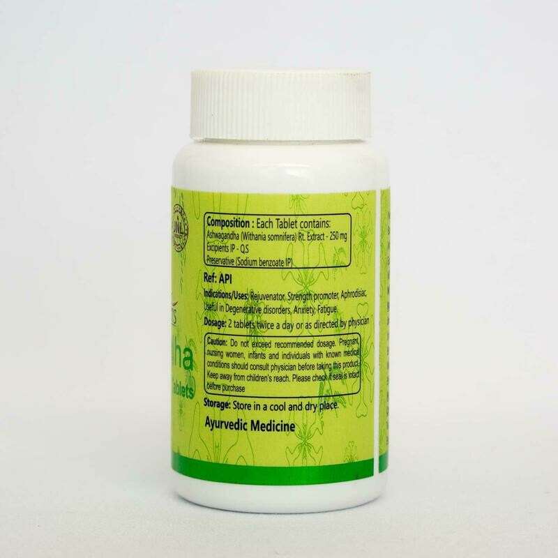 Jindal Herbals Ashwagandha 60Tablets