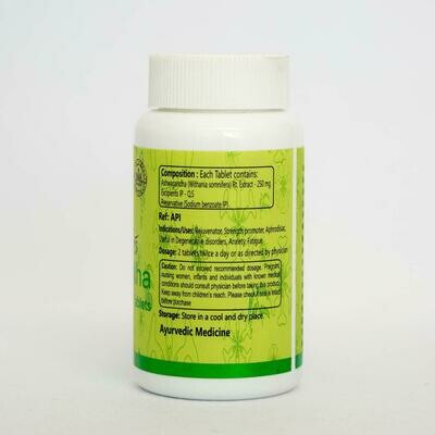 Jindal Herbals Ashwagandha 60Tablets