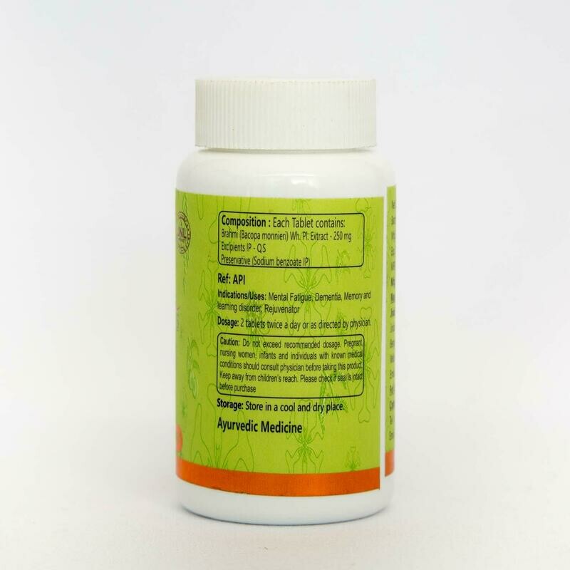 Jindal Herbals Brahmi 60Tablets