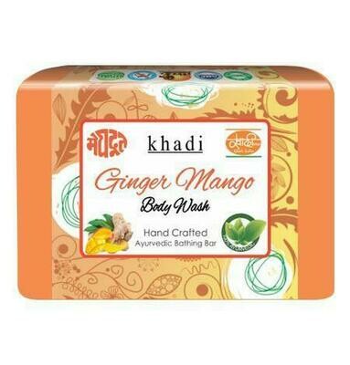 Meghdoot Khadi Ayurvedic Ginger Mango Body Wash 125g