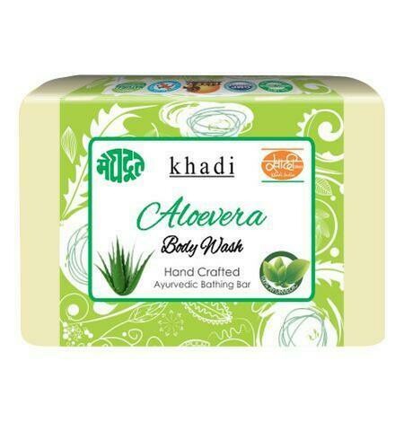 Meghdoot Khadi Ayurvedic Aloevera Body Wash 125 gm