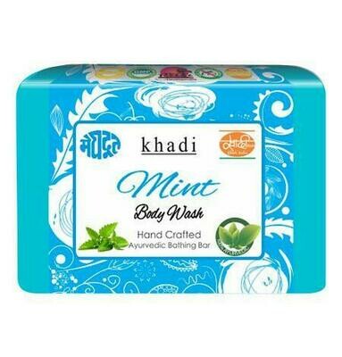Meghdoot Khadi Ayurvedic Mint Body Wash 125g