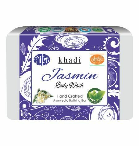 Meghdoot Khadi Ayurvedic Jasmine Body Wash 125g