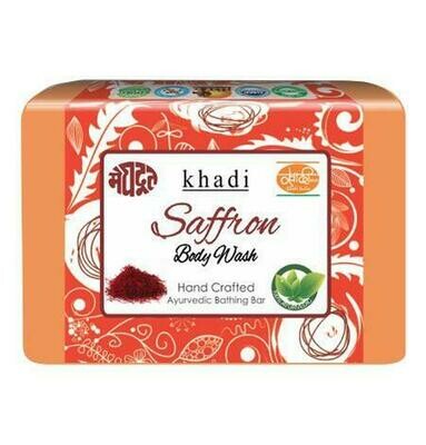 Meghdoot Khadi Ayurvedic Saffron Body Wash 125g
