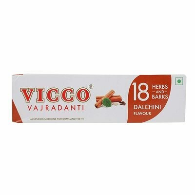 Vicco Vajradanti Ayurvedic Tooth Paste Dalchini Flavour 40g