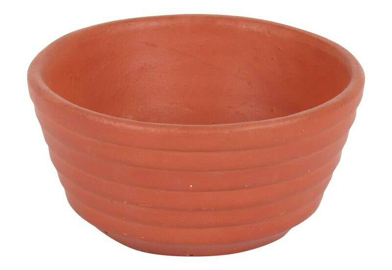 Mitti Cool Clay Linear Bowl Set 6 pieces 200ml