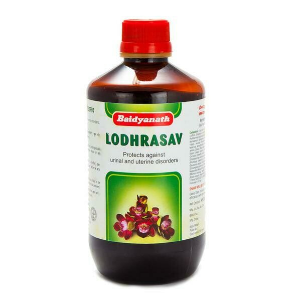Baidyanath Ayurvedic Lodhrasav Syrup 450ml