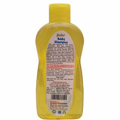 Bello Baby Shampoo Baby Boys &amp; Baby Girls 200ml