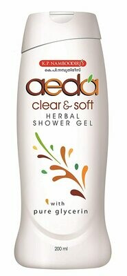 K.P. Namboodiri's Aeda Clear &amp; Soft Shower Gel 200ml
