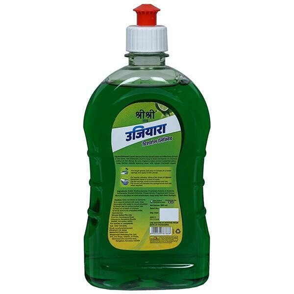 Sri Sri Tattva Ujjiyara Liquid Dishwash Lime 500ml