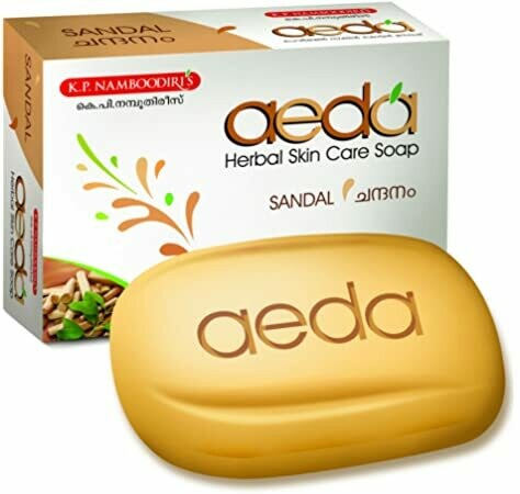 K.P. NAMBOODIRIS  (From Kerala) - 97 years old company! SANDAL HERBAL WASH BAR