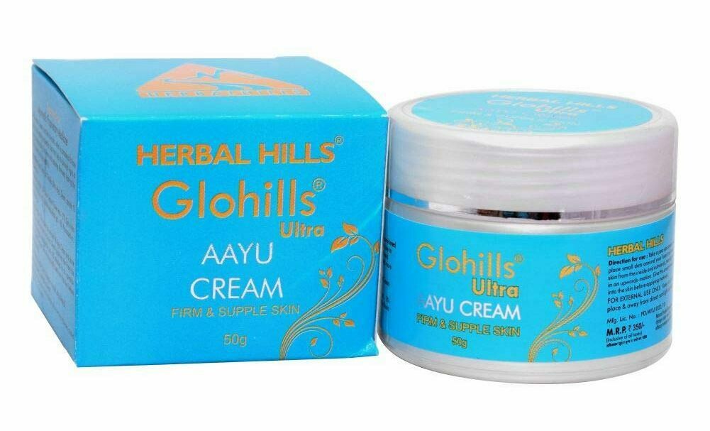 Herbal Hills Glohills Ultra Aayu Cream 50g
Anti-aging cream