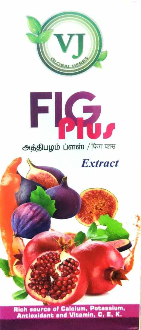 VJ Herbal Fig+Pomegranate Extract 500ml