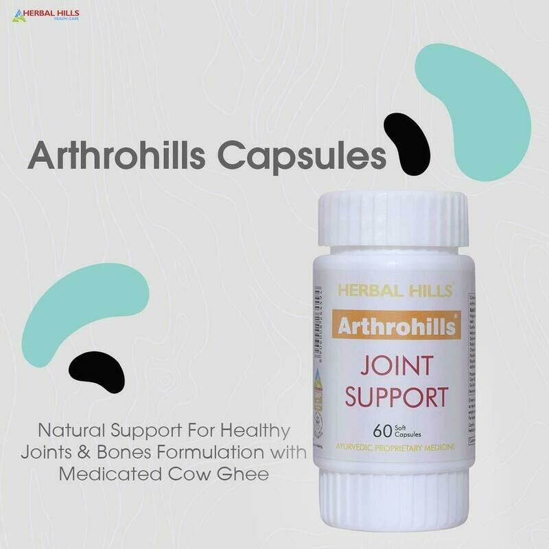 Herbal Hills Joint Support Capsules - 30 Capsules
