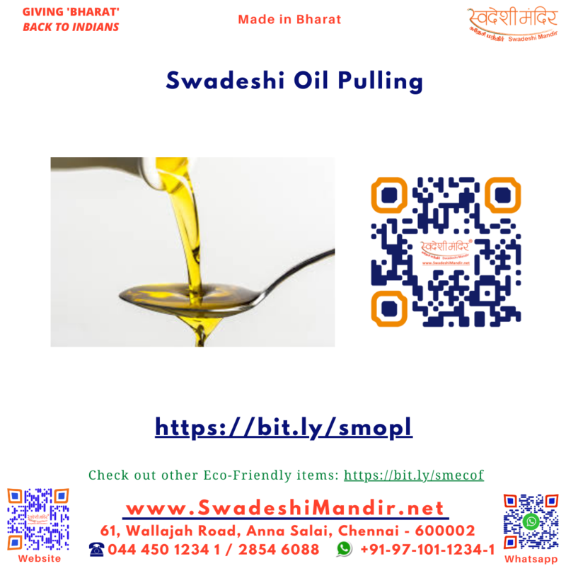 SWADESHI OIL  PULLING