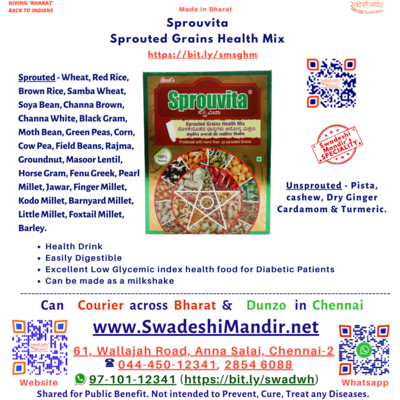 SPROUTED GRAIN HEALTH MIX - SPROUVITA 400g