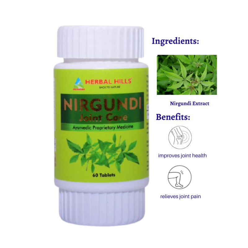 Herbal Hills - NIRGUNDI 60Tablets