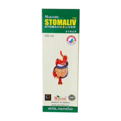 Madathil Stomaliv Syrup - 100ml