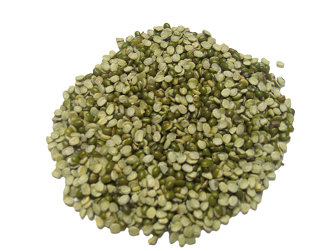 Swadeshi Unpolished Traditional Paccai payiṟu - Green Gram Dal Broken - 250g