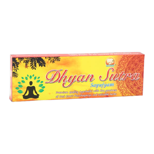 Gou Ganga Dhyan Sutra Desi Cow's Panchagavya Agarbathi - 30 Sticks