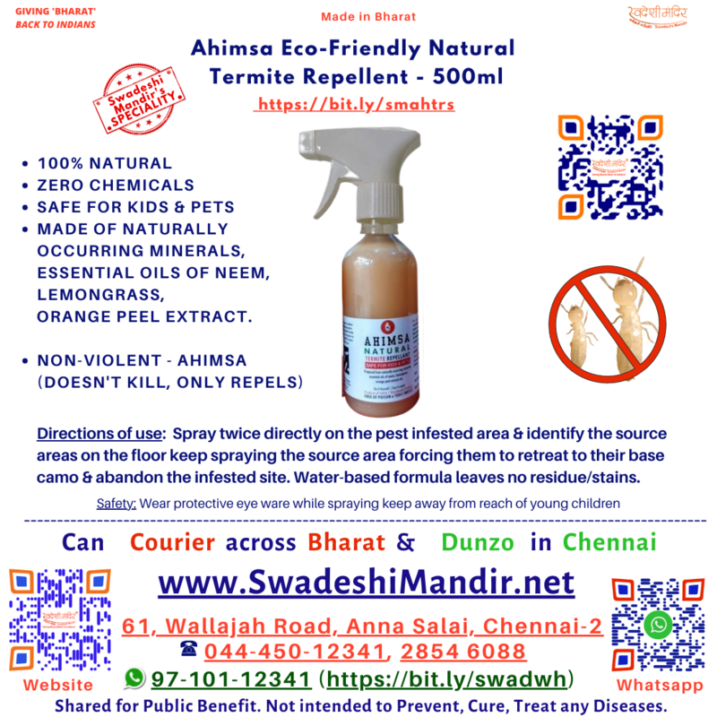 AHIMSA ECO - FRIENDLY NATURAL TERMITE REPELLENT - 500ml