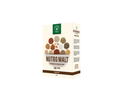 NUTROMALT SPROUTED CEREALS HEALTH MIX - Sathu Maavu - Sugar Free - 500g