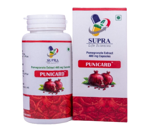 SUPRA - PUNICARD - 60 Veg Tablets