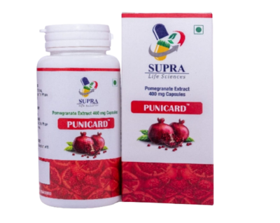 SUPRA - PUNICARD - 60 Veg Tablets
