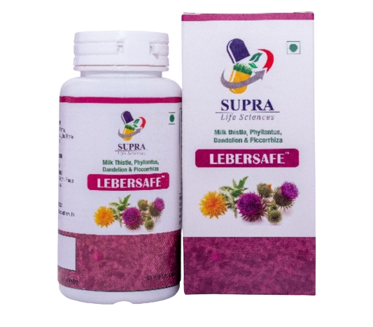 SUPRA - LEBERSAFE - 60 Veg Tablets