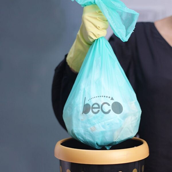 Beco Compostable Garbage Bags/Trash Bags/Dustbin Bags - Size Options: Small (17 x 19 in), Medium (19 x 21 in), Large (24 x 32 in), Extra Large (30 x 40 in).