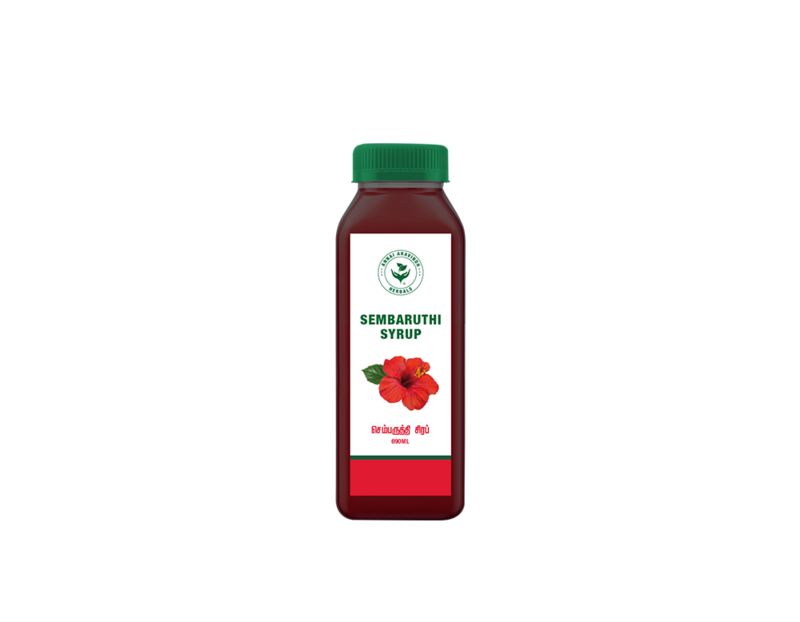 Sembaruthi (Hibiscus) Sharbat- செம்பருத்தி சர்பத் - 690 ml