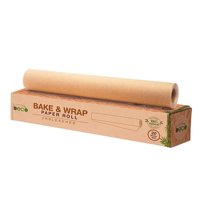 Beco Baking &amp; Cooking Parchment Paper | Cook &#39;n&#39; Bake | 100% Natural Bamboo Pulp | Non-chemicalized and Chlorine-Free |