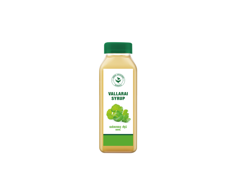 Vallarai (Brahmi) Sharbat - 
வல்லாரை சர்பத்  - 690 ml