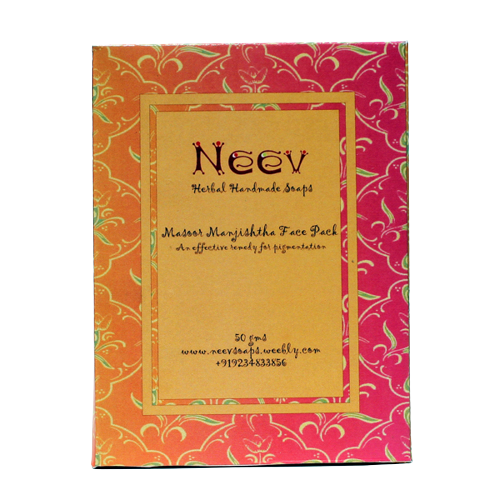Neev Masoor Manjishtha Face Pack Powder 50g