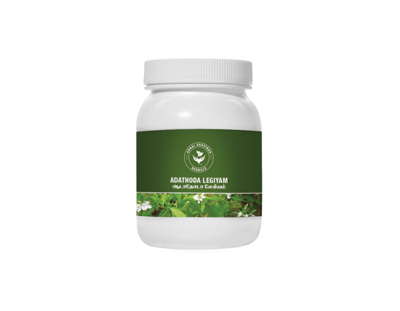 ANNAI HERBALS ADATHODA  LEGIYAM - ஆடாதோடா லேகியம்   - 250gms