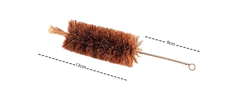 BABY FEEDING &amp; SMALL BOTTLES CLEANING BRUSH
(Made with Coconut Coir &amp; Wood) (Plastic-Free) (Eco-Friendly)